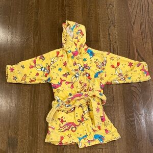 Yellow Cartoon Character Robe